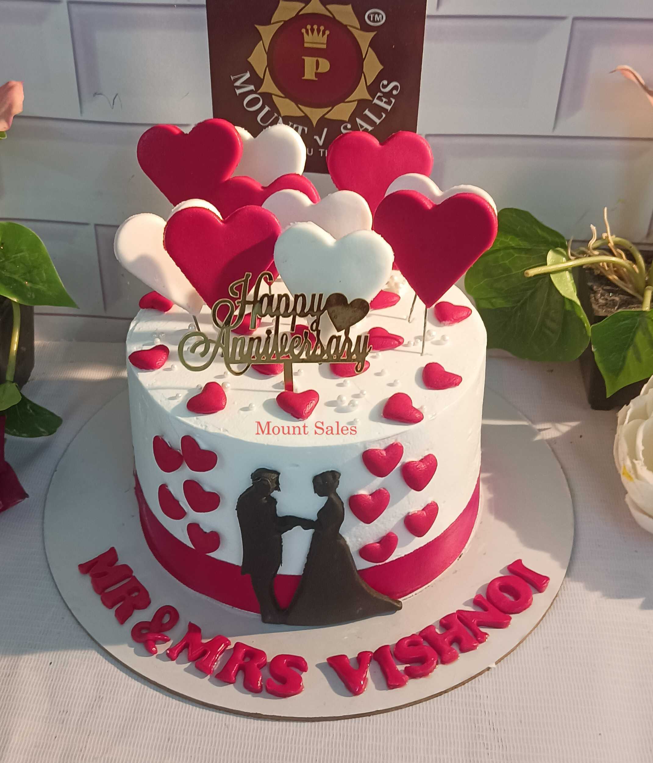 Premium RED N White Velvet Cake
